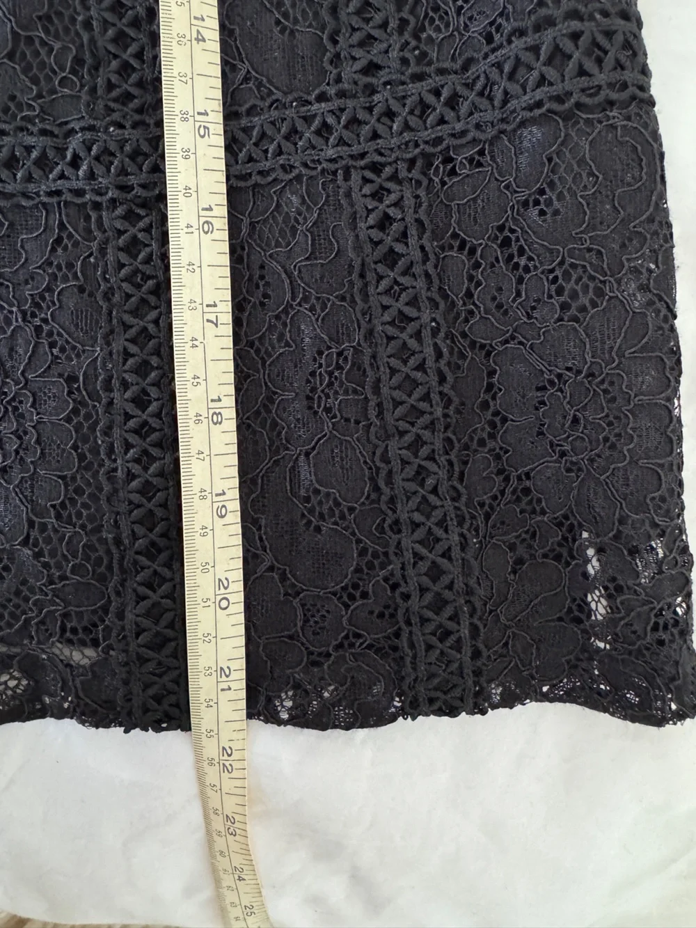 Zara Black Sheer Lace Long Sleeve Blouse Size Small